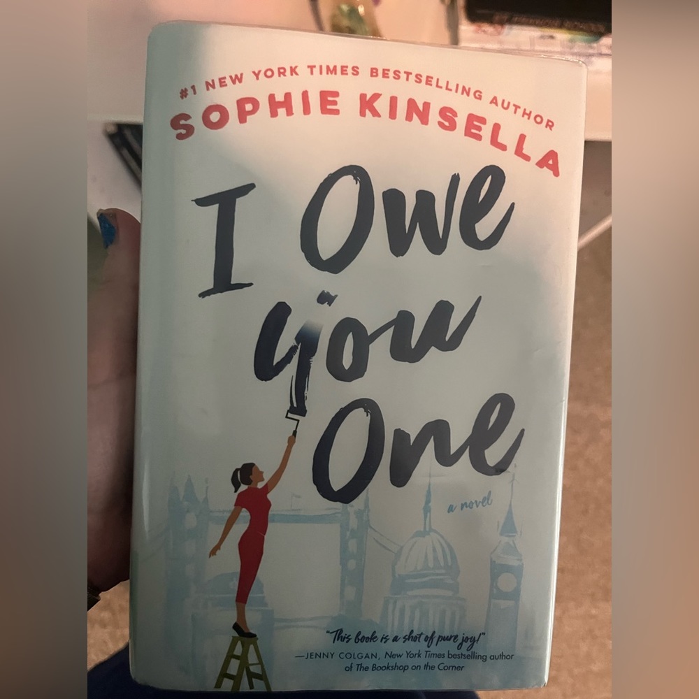 I owe you hardcover novel